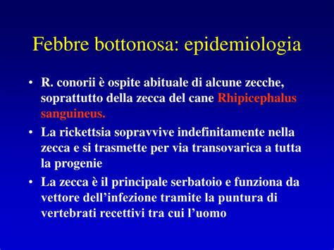 Aspetti dermatologi della febbre bottonosa .